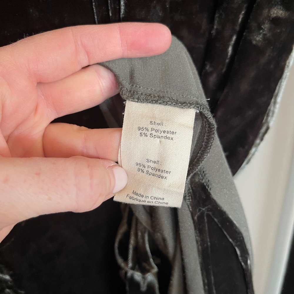 L'Agence Cameron Velvet Maxi Shirt Dress Green Size Small Long Sleeve Chic Sexy - Picture 15 of 16